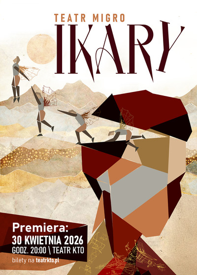 Plakat wydarzenia: Ikary (Teatr Migro) 