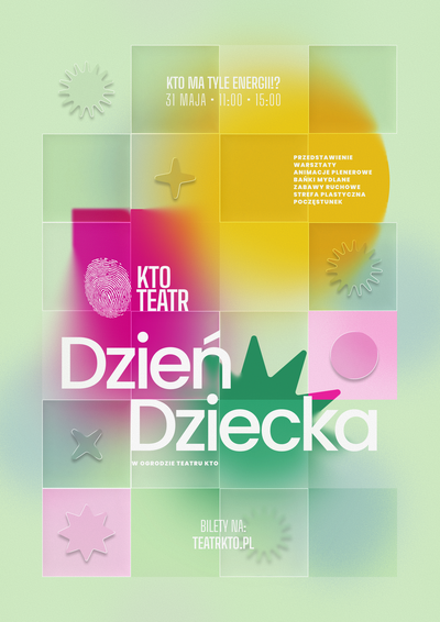 Plakat wydarzenia:  KTO ma tyle energii?! Dzień Dziecka w ogrodzie 
